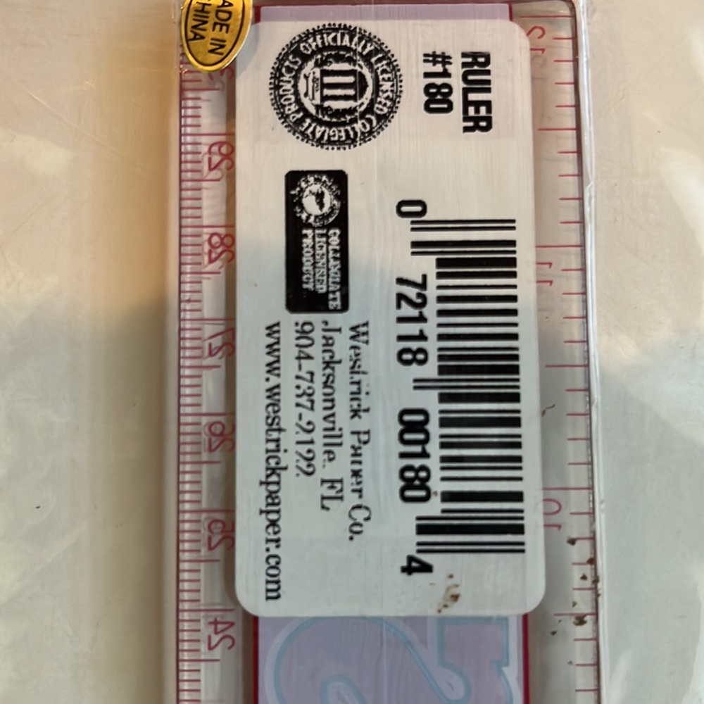Game Day Arkansas Razorbacks Car Magnets plus Razorback ruler. - Picture 3 of 5